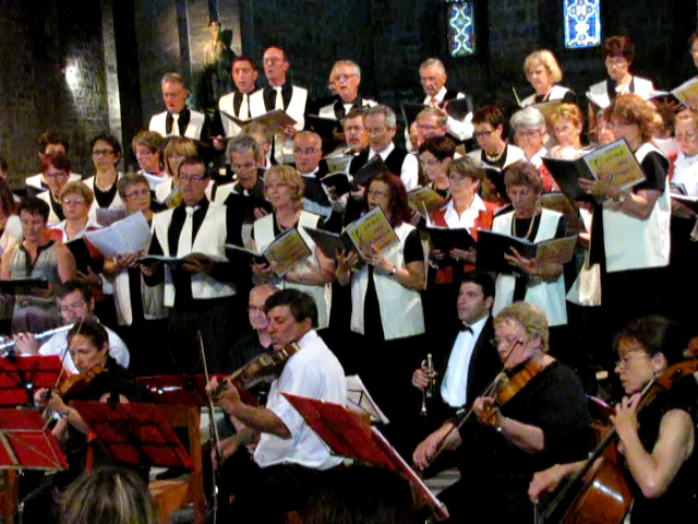 la cle des chants en concert a l'eglise Saint Louis