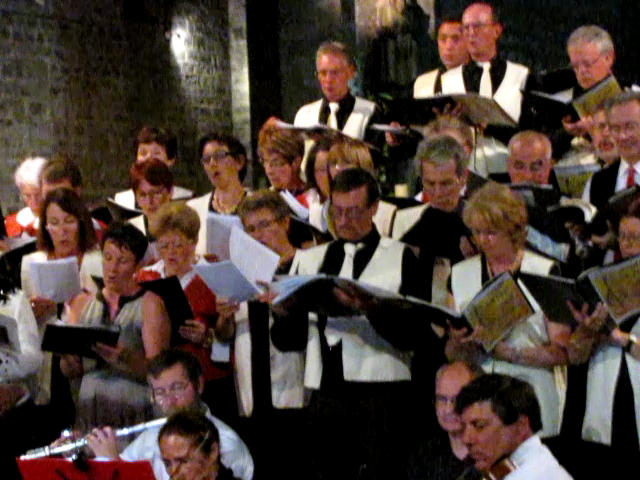 La chorale la Cle des Chants en l'eglise Saint Louis de HYERES